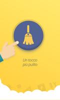 Poster Clean Droid: 1 tocco pulisce f