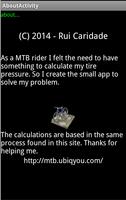 MTB Tire Pressure 截圖 1