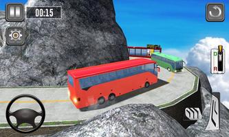 Bus Simulator Multilevel - Hill Station Game imagem de tela 2