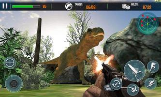 Jurassic Dinosaur Hunter 3D - Last Land Survival capture d'écran 1