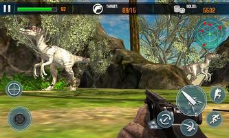 Jurassic Dinosaur Hunter 3D - Last Land Survival capture d'écran 2