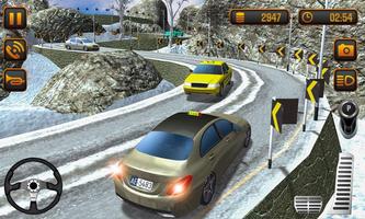 Taxi Simulator - Hill Climbing Taxi Driving Game 截圖 1