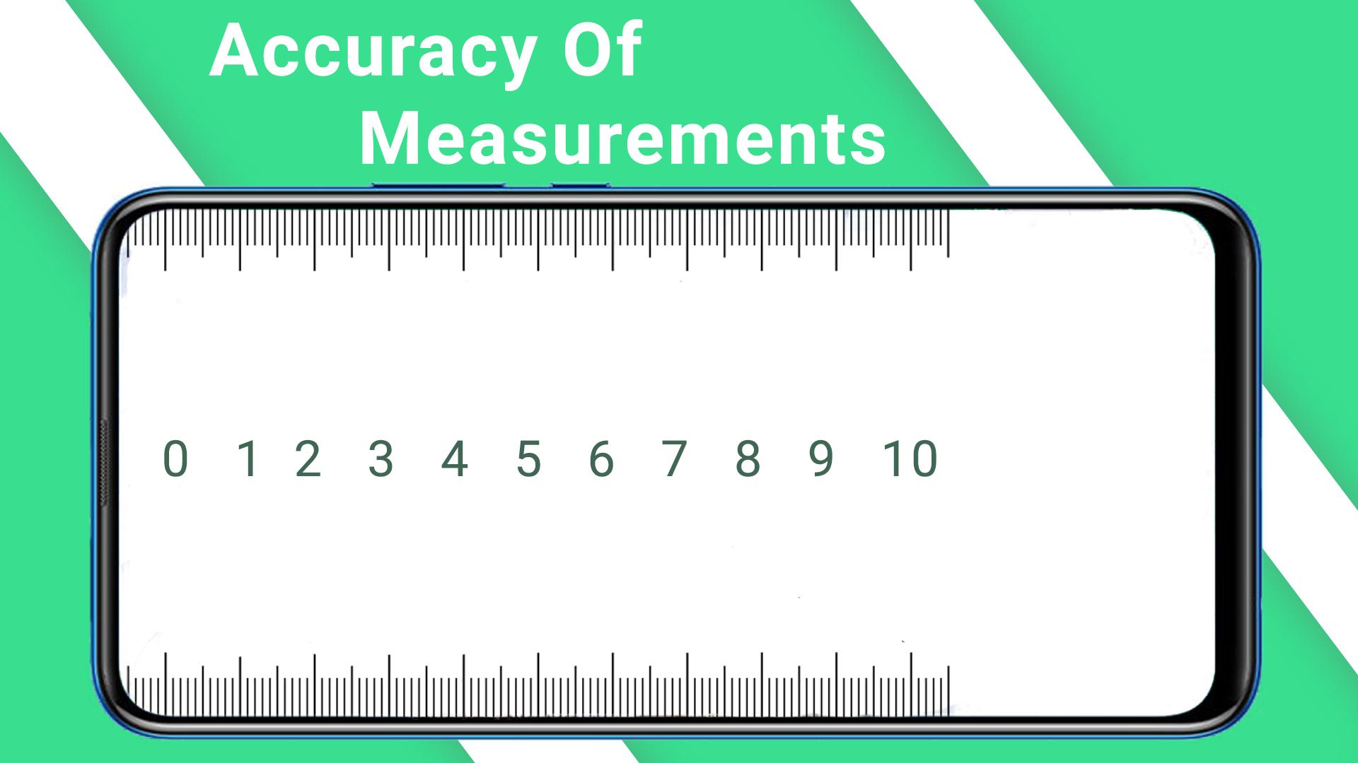 Ruler App - Measure length in inches + centimeters screenshot 6.