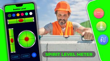 Bubble Level Pro: Spirit Level الملصق
