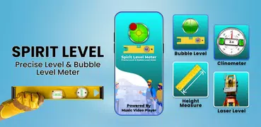 Bubble Level Meter: Level Tool