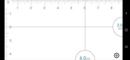 برنامه‌نما Scale Ruler عکس از صفحه