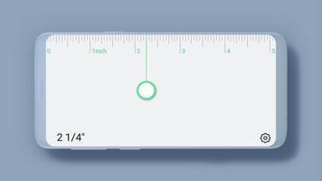 المسطرة - شريط القياس: السنتيم تصوير الشاشة 1