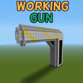 Working Gun Mod for Minecraft