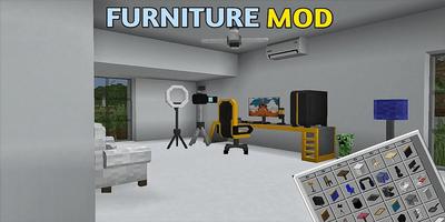 Furniture mod Minecraft addon скриншот 1