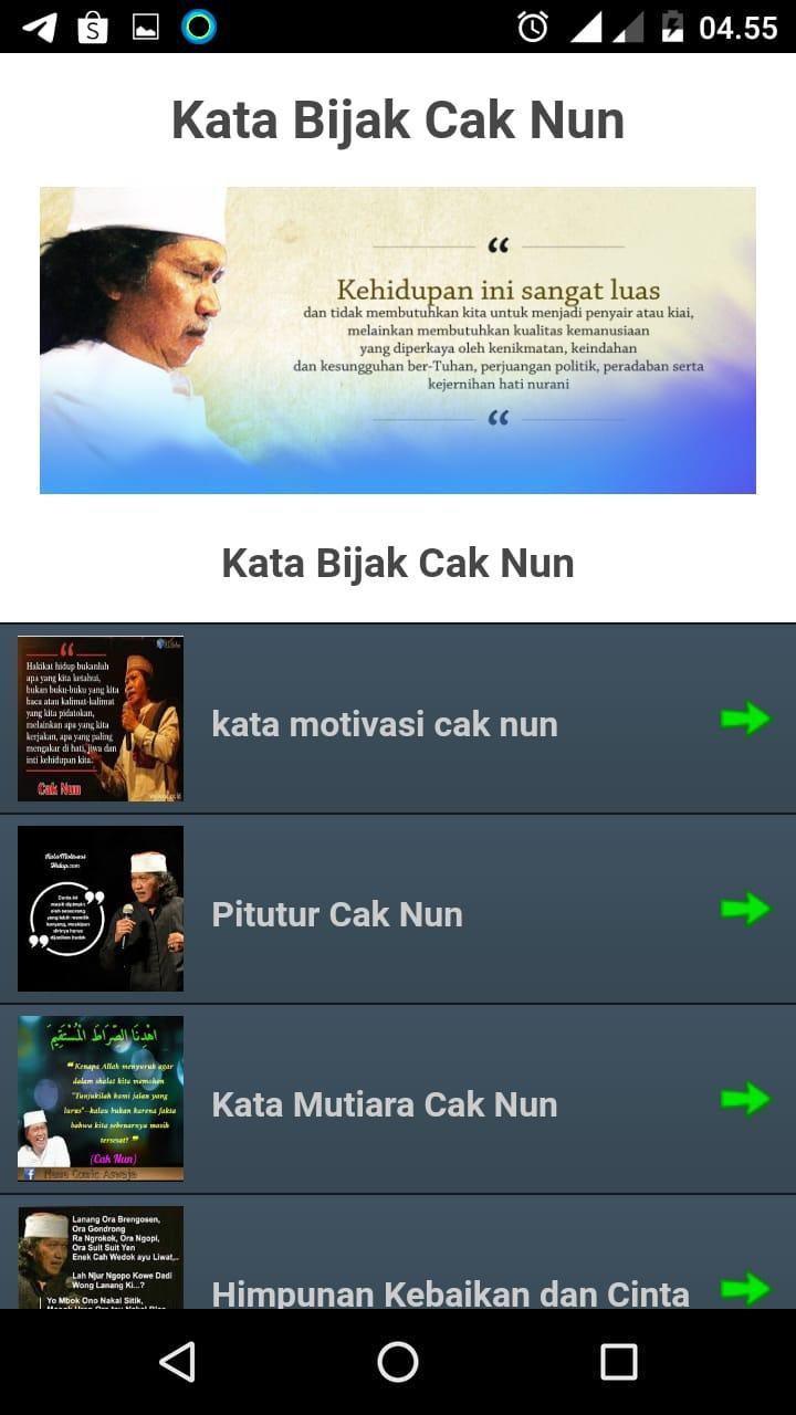 Kata Bijak Hidup Cak Nun Offline For Android Apk Download