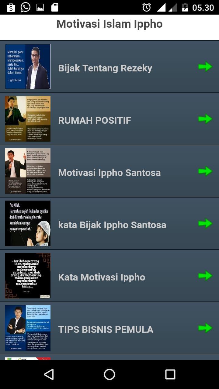 Kata Motivasi Islami Ippho Santosa For Android Apk Download