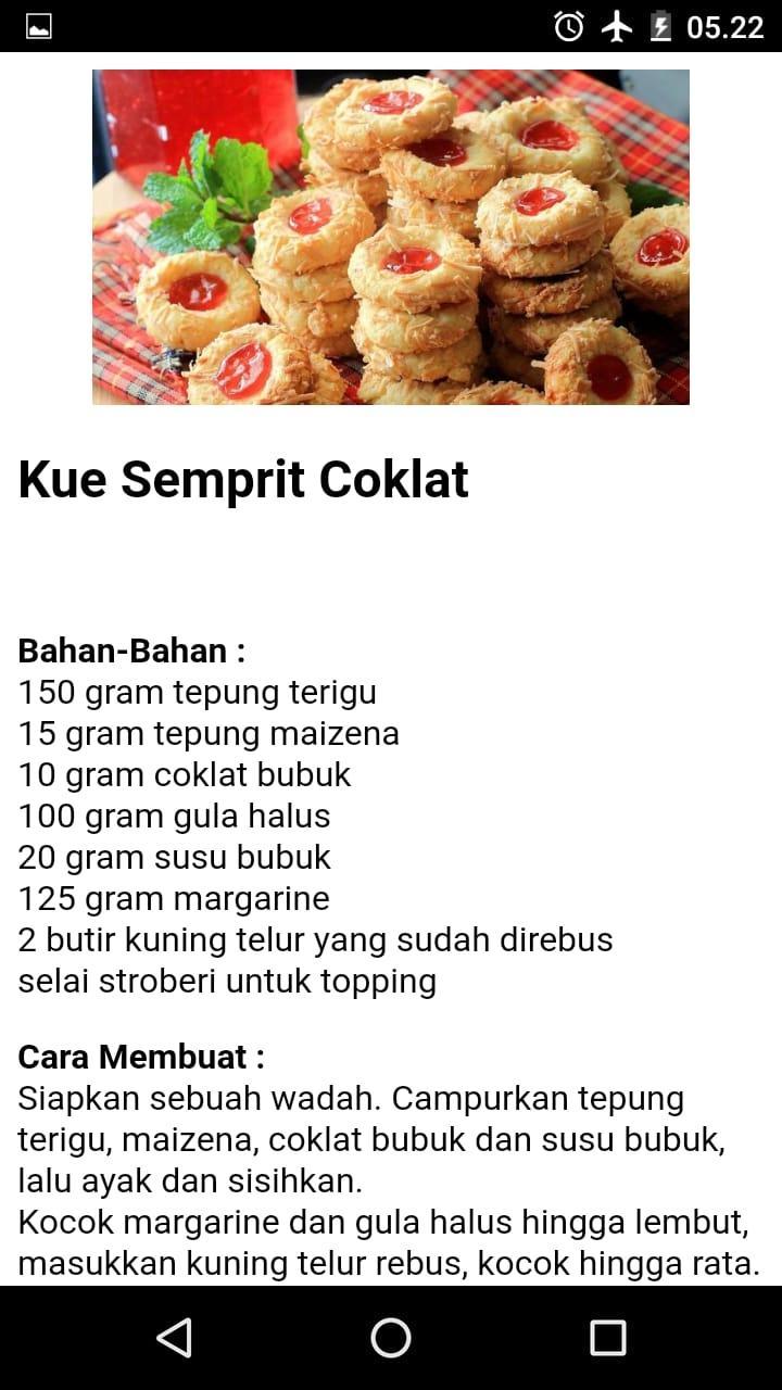 Kue Kering Coklat Telur Rebus - Resep Kue Kering