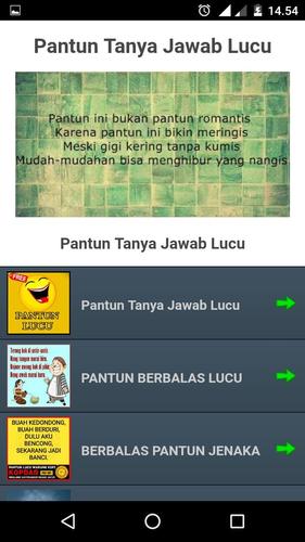 Pantun tanya jawab cinta