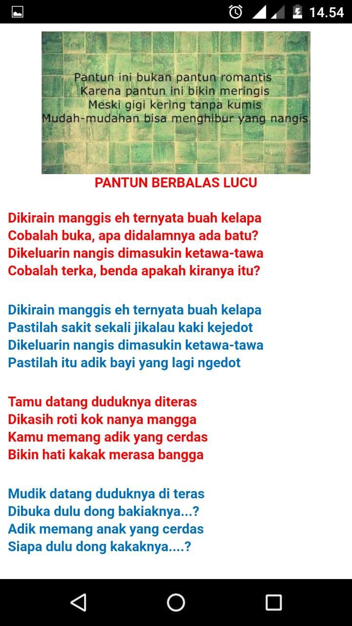 Pantun Tanya Jawab For Android APK Download