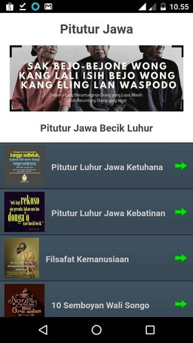 2500 Pitutur Becik Budaya Jawa Fur Android Apk Herunterladen Mulo ojo uwas sumelang, ojo gumunan, ojo bingungan, ojo kag… 2500 pitutur becik budaya jawa fur
