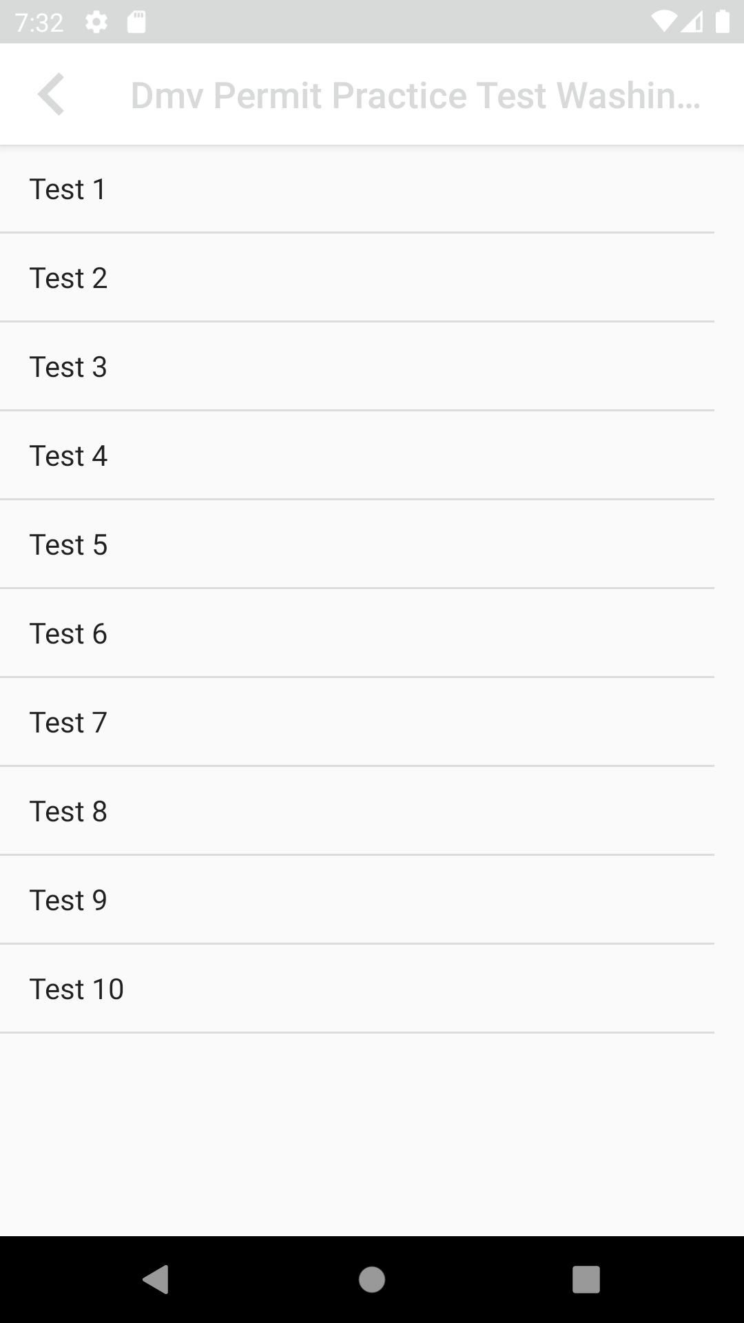 DMV Practice Test Washington APK for Android Download