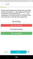 DMV Permit Practice Test 2022 تصوير الشاشة 2