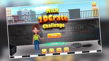 Milk Crate Challenge 2D game Affiche