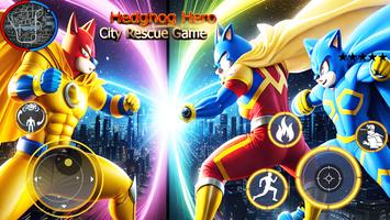 Super Hedgehog Rope Hero تصوير الشاشة 2