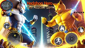 Super Hedgehog Rope Hero تصوير الشاشة 3