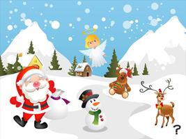 3 Schermata Santa Claus Run .Christmas world
