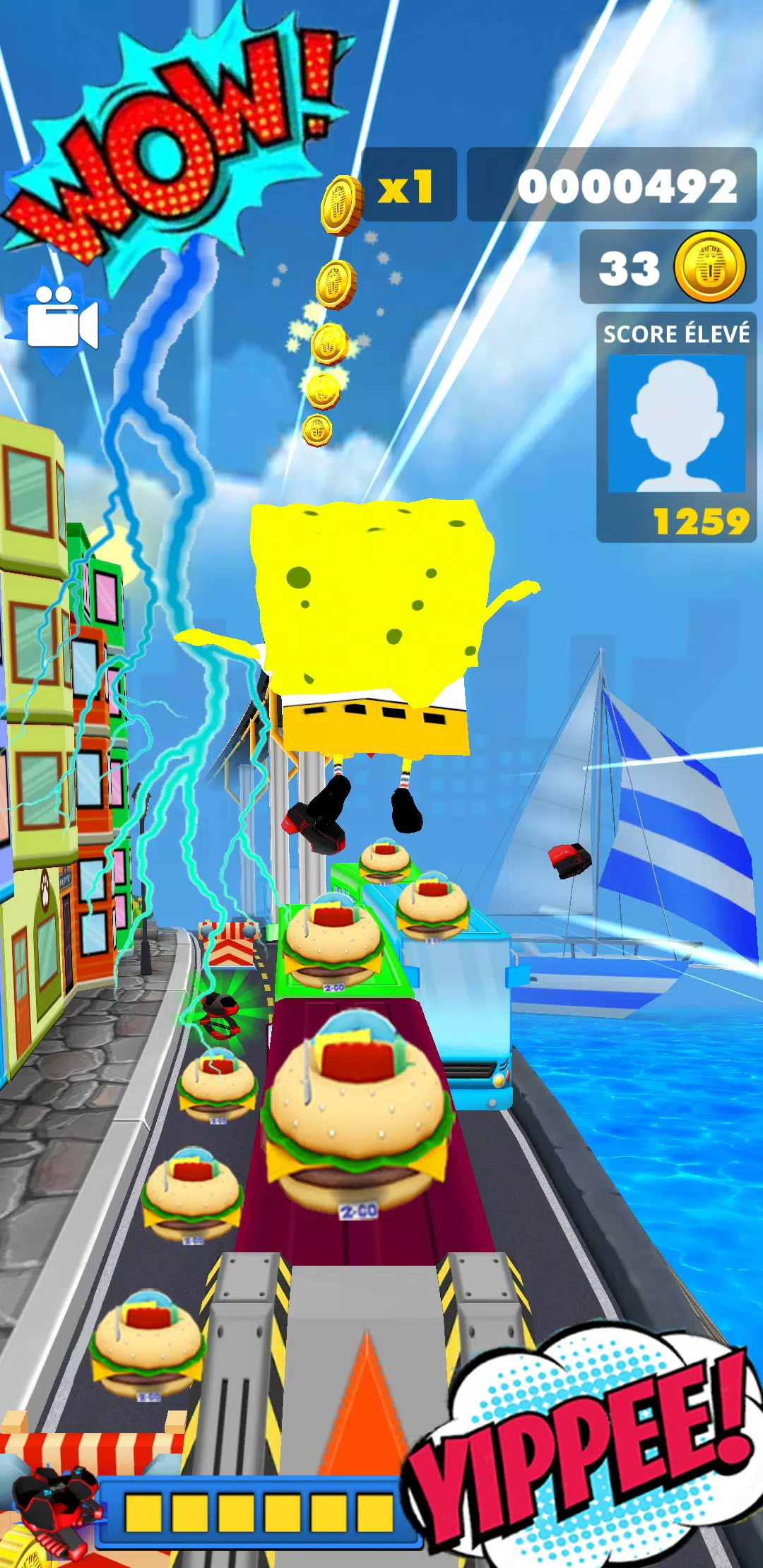 Subway Spongebob Surf Run APK + Mod for Android.