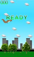 Flappy Squirrel Affiche