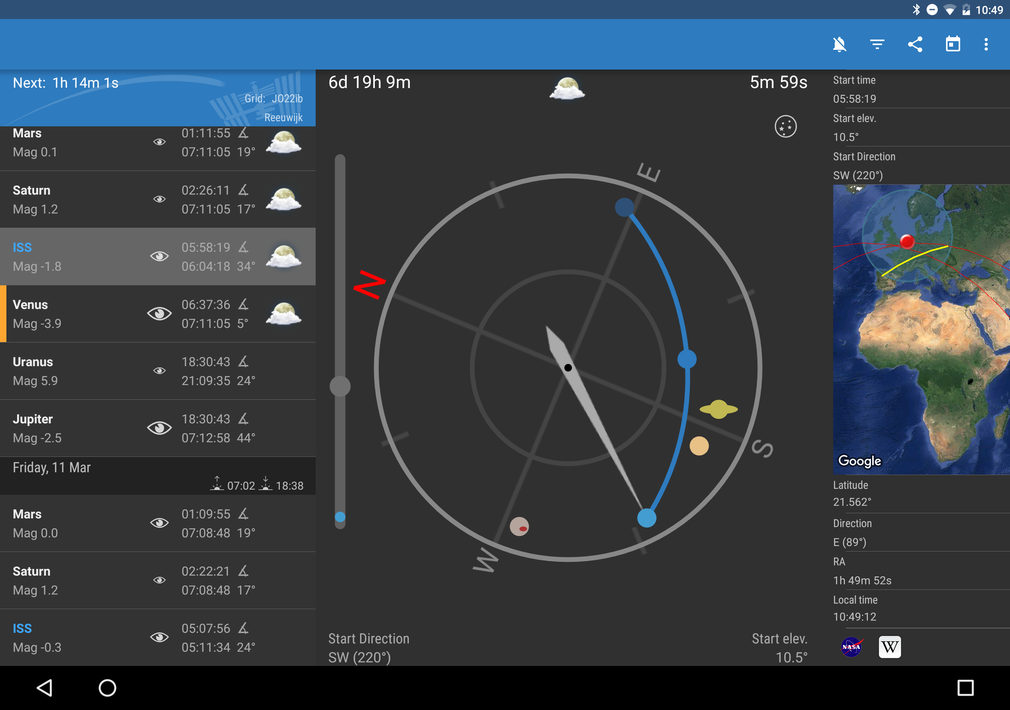 ISS Detector screenshot 11