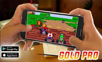 SNES Emulator Game Gold الملصق