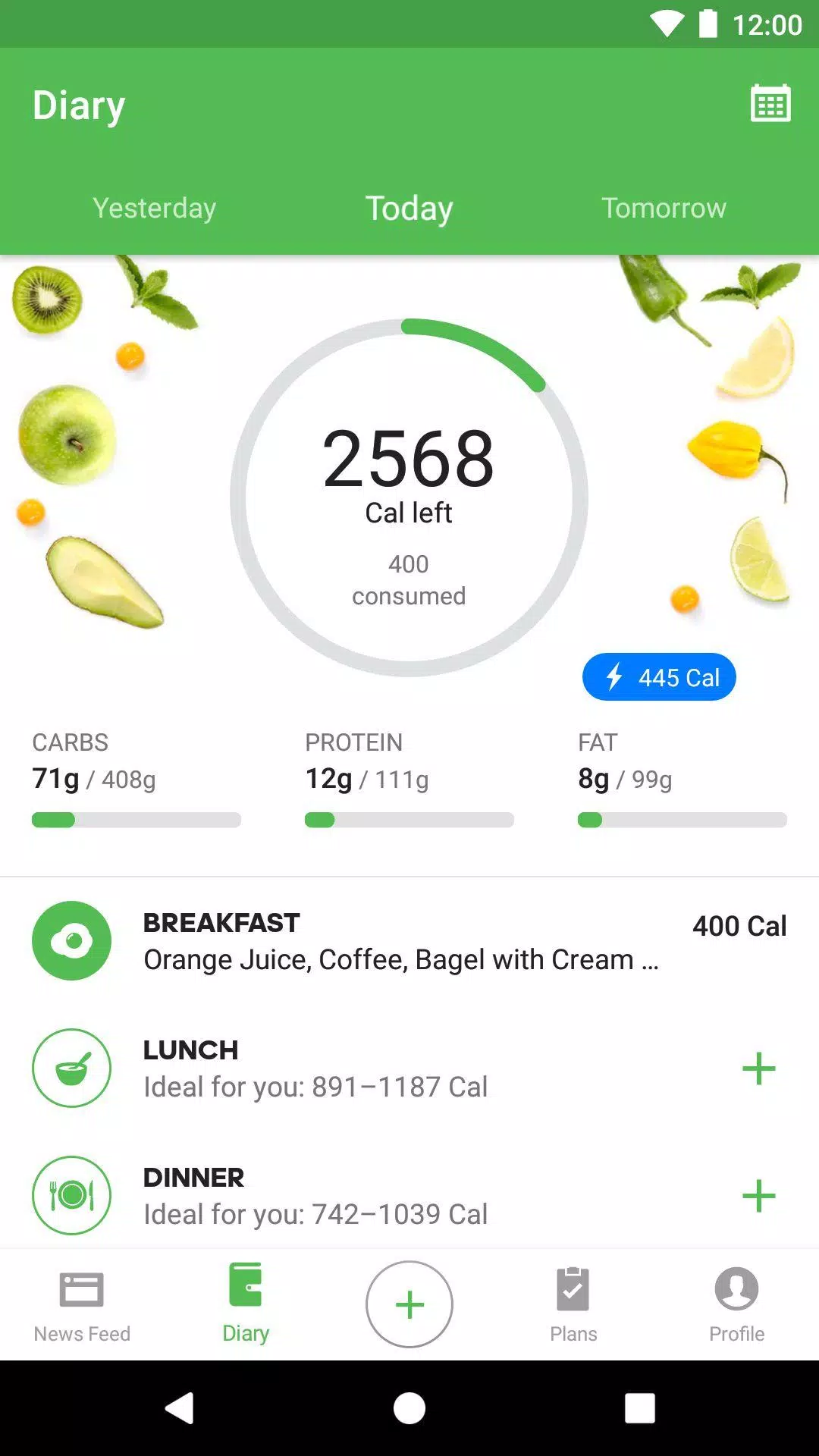 Runtastic Balance Calorie Calculator, Food Tracker APK for Android Download