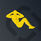 Runtastic Sit-Ups Abs Workout أيقونة