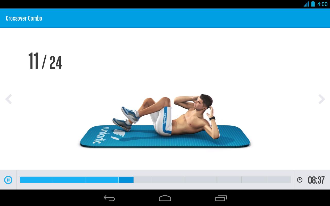 Runtastic Six Pack Abs Workout Abtrainer For Android Apk Download