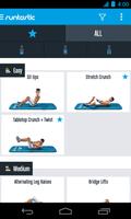 Runtastic Six Pack musculation abdominaux fitness capture d'écran 1