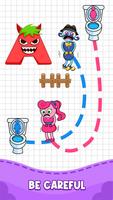 Path Toilet: Rush Race Puzzle скриншот 3
