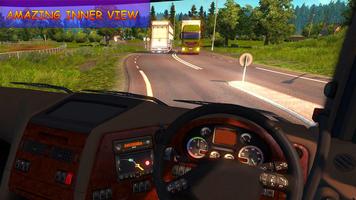 Offroad Transport Euro Cargo Truck Drive Simulator ภาพหน้าจอ 2