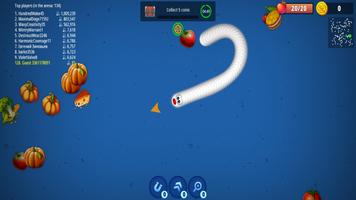Worms Zone.io - Hungry Snake capture d'écran 2