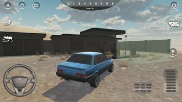 Russian Car Simulator Affiche