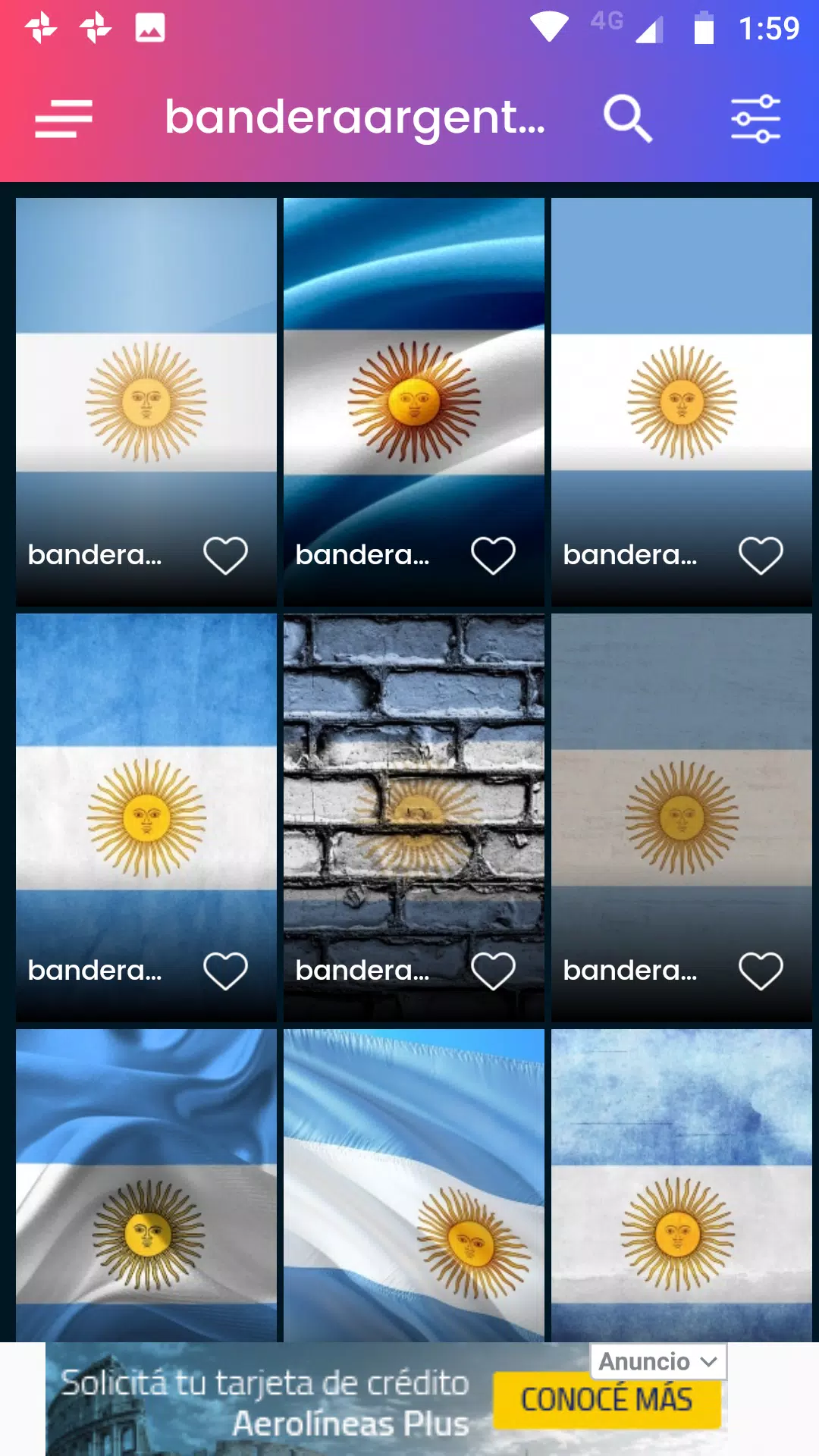 Download do APK de Fondo de pantalla bandera Argentina para Android