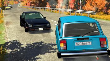 Russian Car Driving اسکرین شاٹ 2