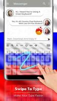 Russia Flag Keyboard capture d'écran 2