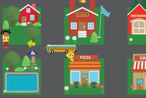 Kids Car Town poster