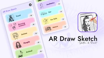 AR Draw Sketch: Sketch & Paint 포스터