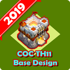 COC Town Hall 11 Base Design 아이콘