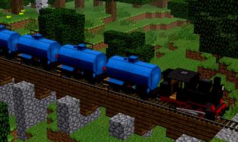 Train Mod for Minecraft PE capture d'écran 1