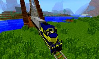 Train Mod for Minecraft PE capture d'écran 2