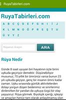 Rüya Tabirleri 스크린샷 1