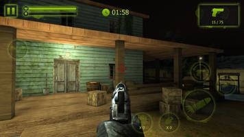 Survival Horror Zombie Shooter ภาพหน้าจอ 1