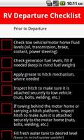 RV Checklist capture d'écran 2