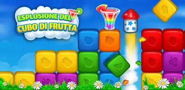 Esplosione del cubo di frutta