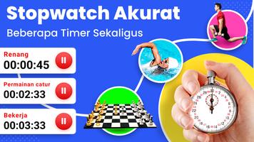 Pengatur Waktu Stopwatch App screenshot 3